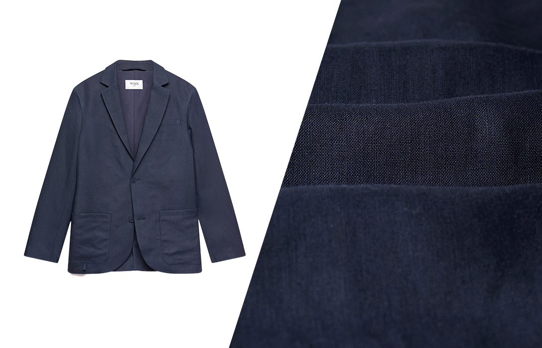 what is an unstructured blazer