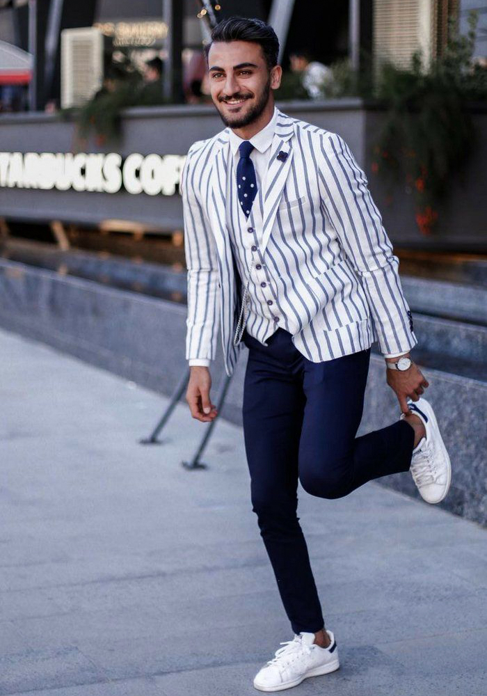 Best Ways to Wear a Men's Pinstripe Suit - Suits Expert