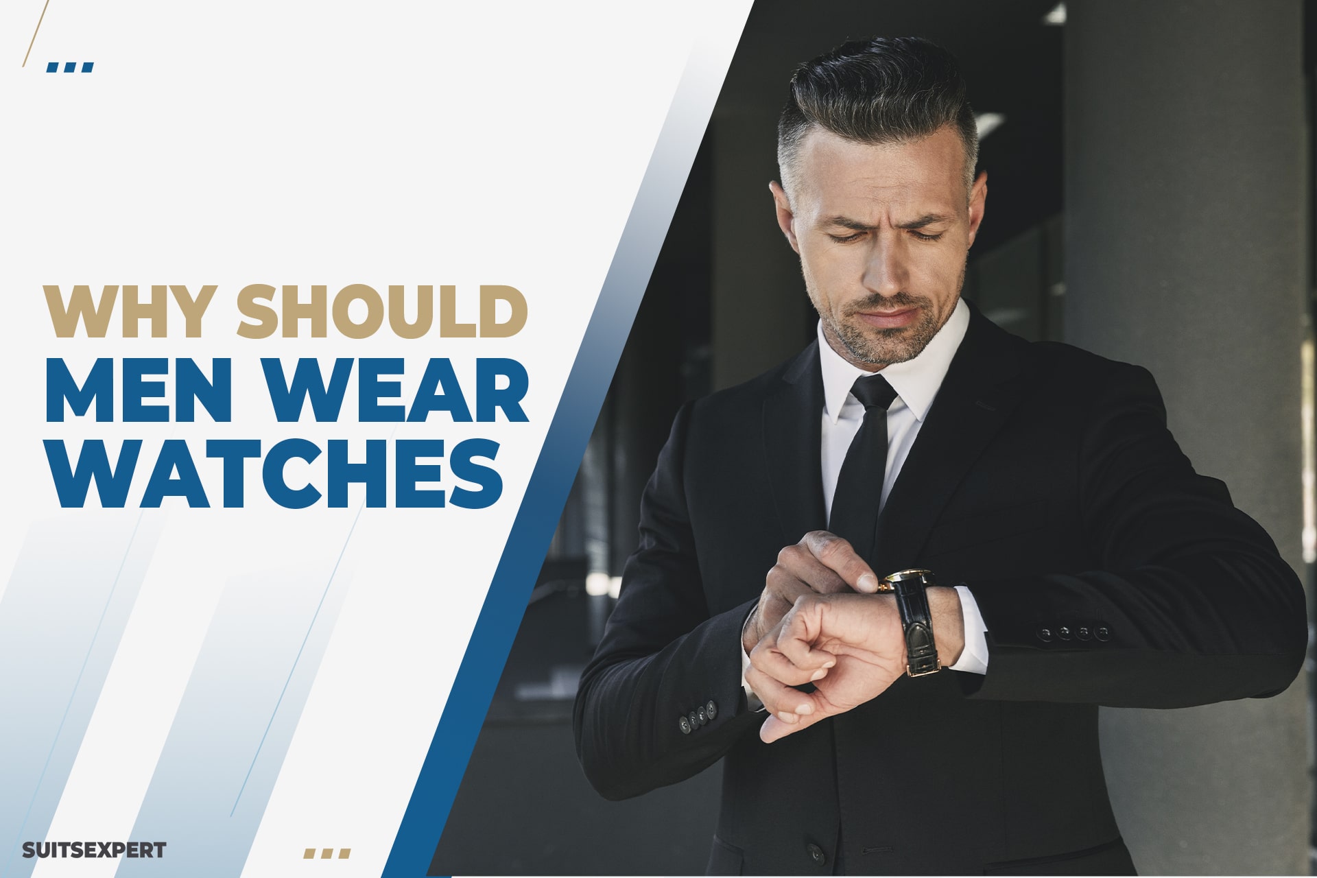 Men sales wearing watches