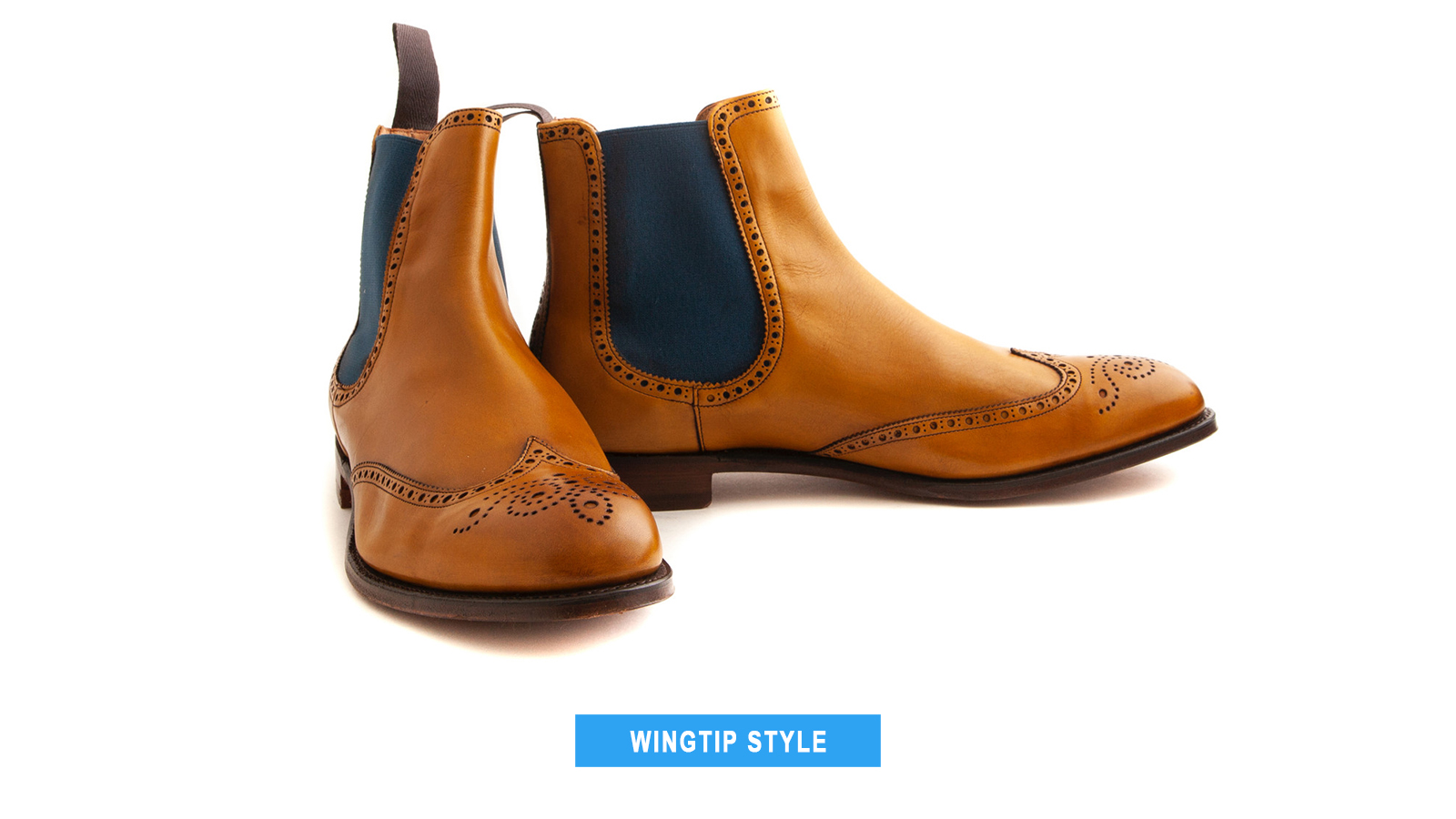 wingtip boots style